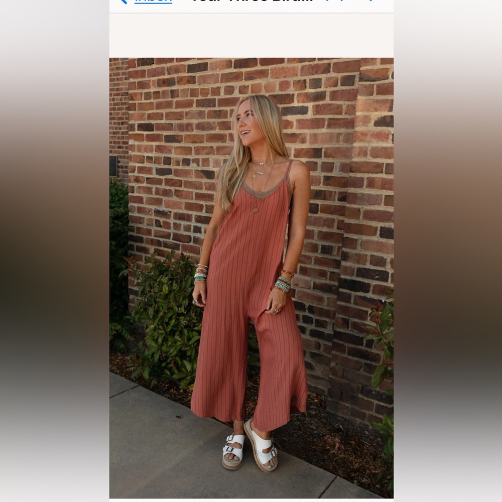 Mystree Three Bird Nest jumpsuit M